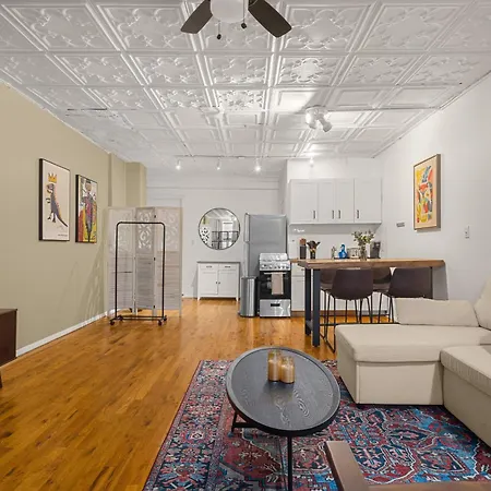 Manhattan Loft Bliss, Bright & Rustic Charm